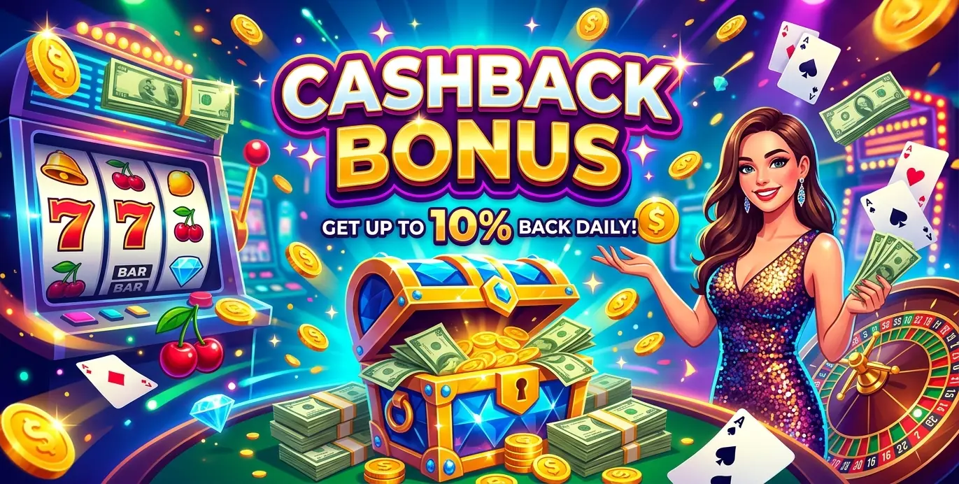 Jackpot Jill casino cashback bonus